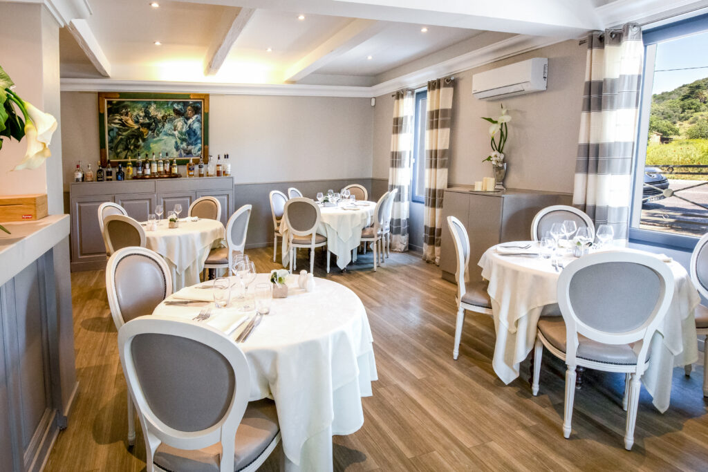 Restaurant La Colombe salle intérieure
